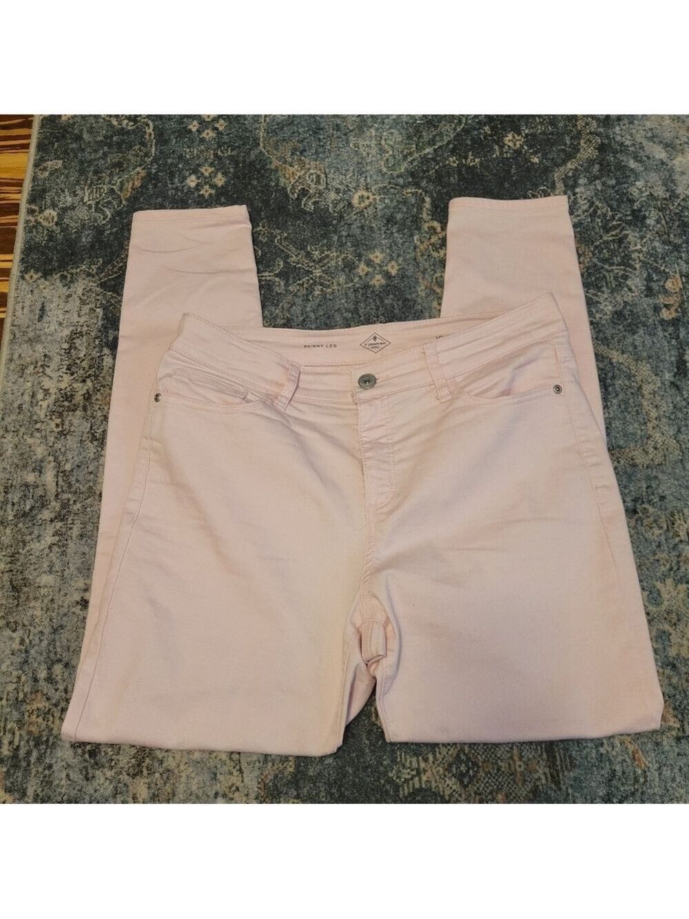 St. Johns Bay Size 10 Women's Pink Jeans